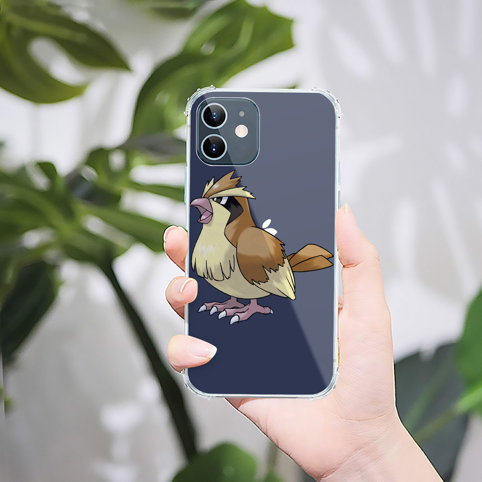 （画像用） ポケットモンスター Pokémon 【iPhone 12シリーズ対応】透明スマホケース（クリアソフトケース）